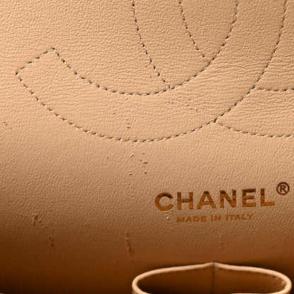 Chanel Lambskin Quilted Jumbo Double Flap Light Beige 6 of 12