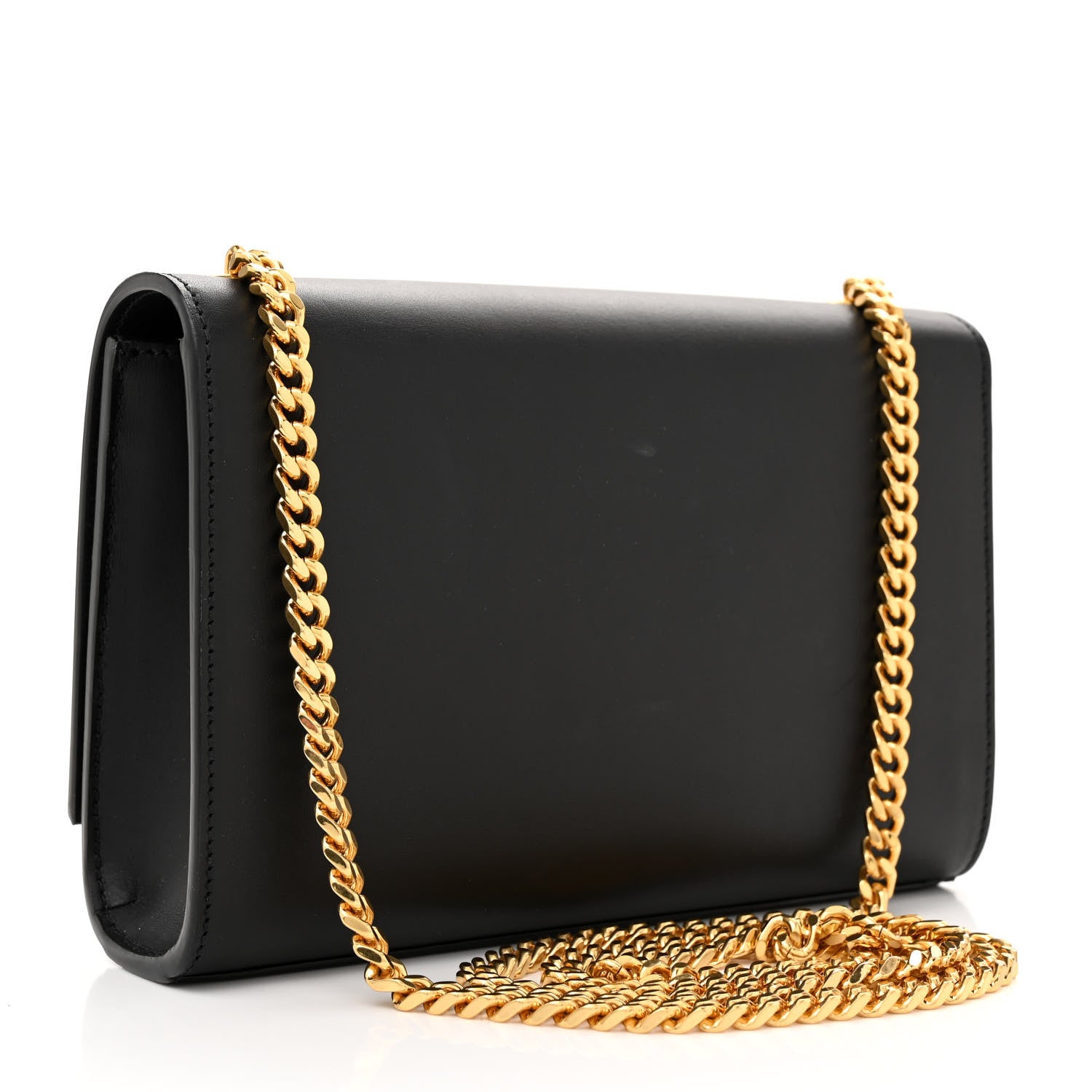 Saint Laurent Calfskin Small Classic Monogram Kate Tassel Satchel Black 3 of 11