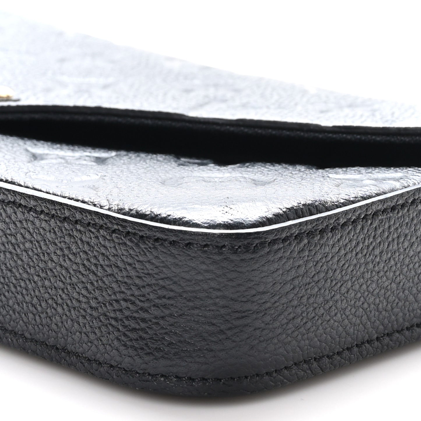 Empreinte Pochette Felicie Chain Wallet Black