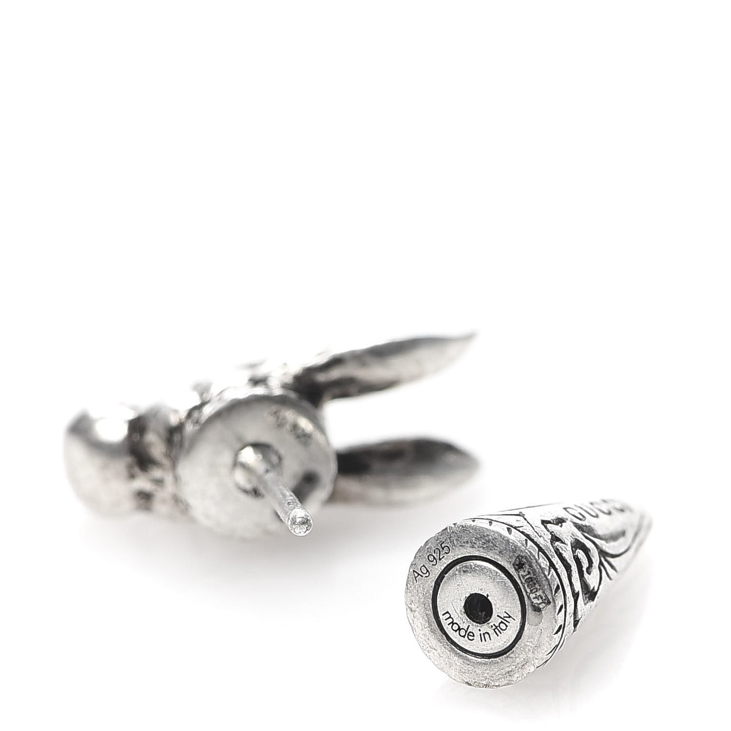 Sterling Silver Anger Forest Rabbit Earrings