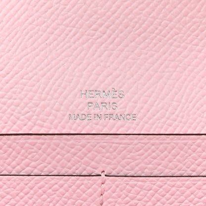 Hermes Epsom Maillon Wallet To Go Rose Darling 5 of 10