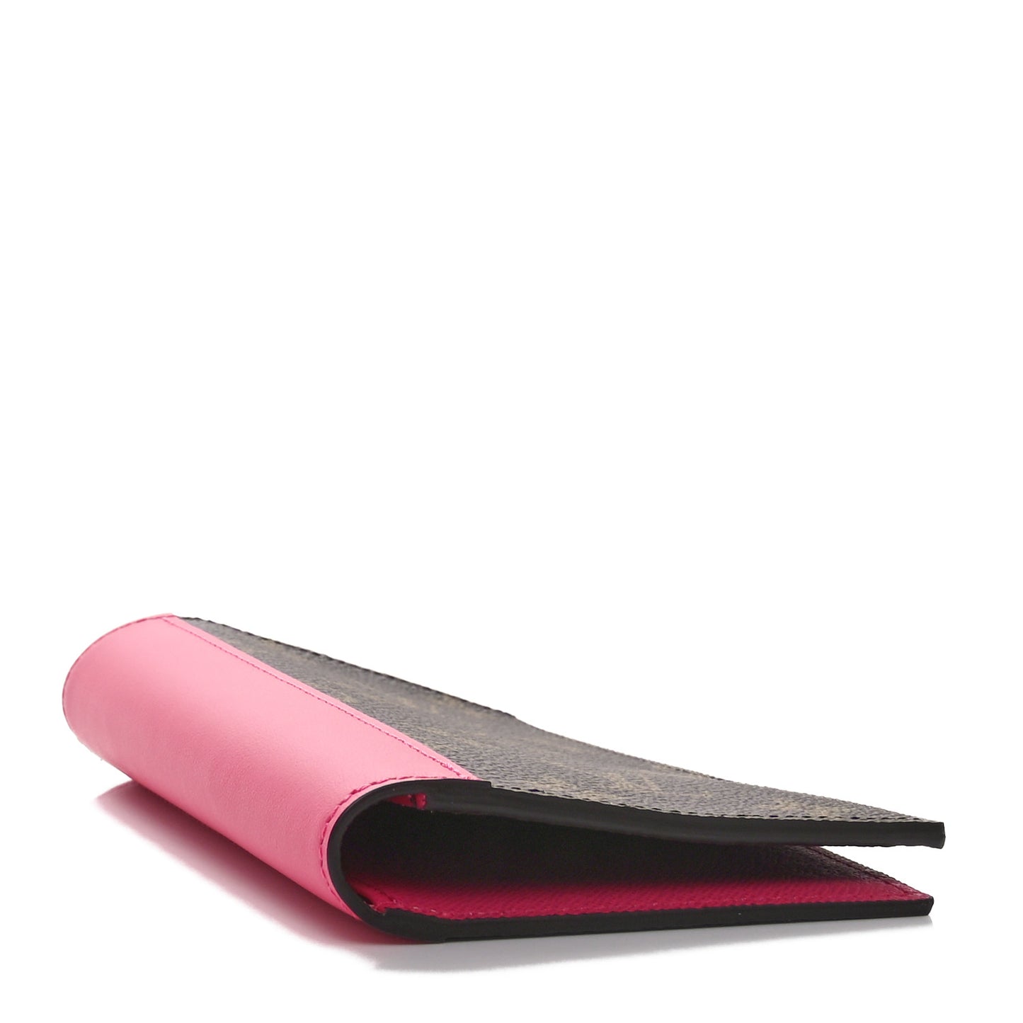 Monogram Macassar Passport Cover Fuchsia