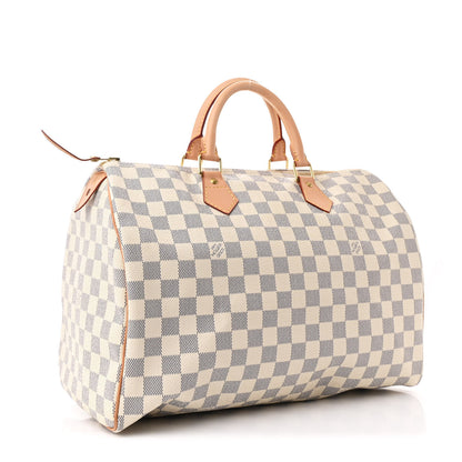 Louis Vuitton Damier Azur Speedy 35 3 of 10