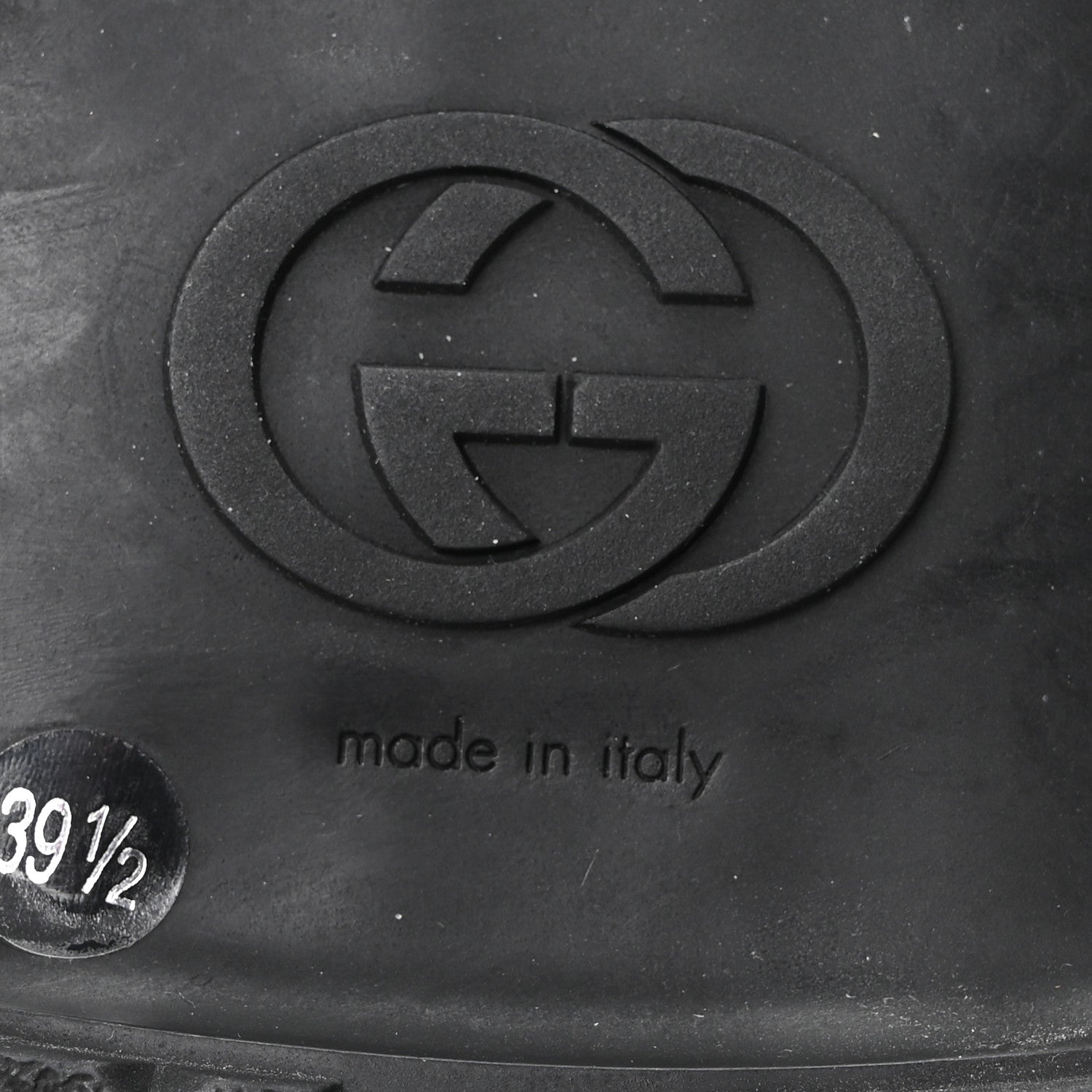 Gucci Goatskin Auroville Horsebit Mules 39.5 Black 7 of 9
