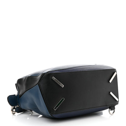 Loewe Calfskin Colorblock Small Puzzle Bag Blue 4 of 12