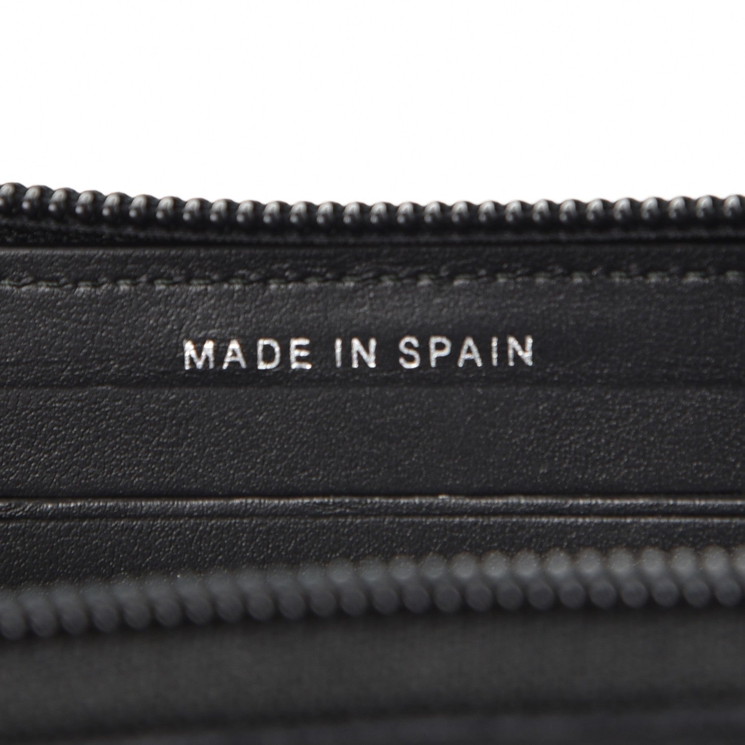 Chanel Calfskin Quilted Small Boy Zip Around Wallet Black 7 of 9