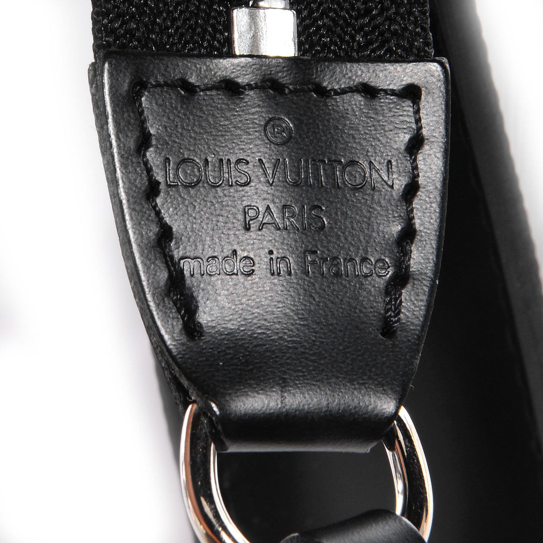 Louis Vuitton Epi Pochette Accessories 24 Black 6 of 8