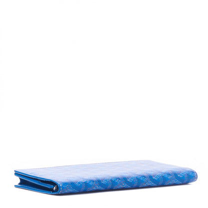 Goyard Goyardine Richelieu Wallet Sky Blue 3 of 7