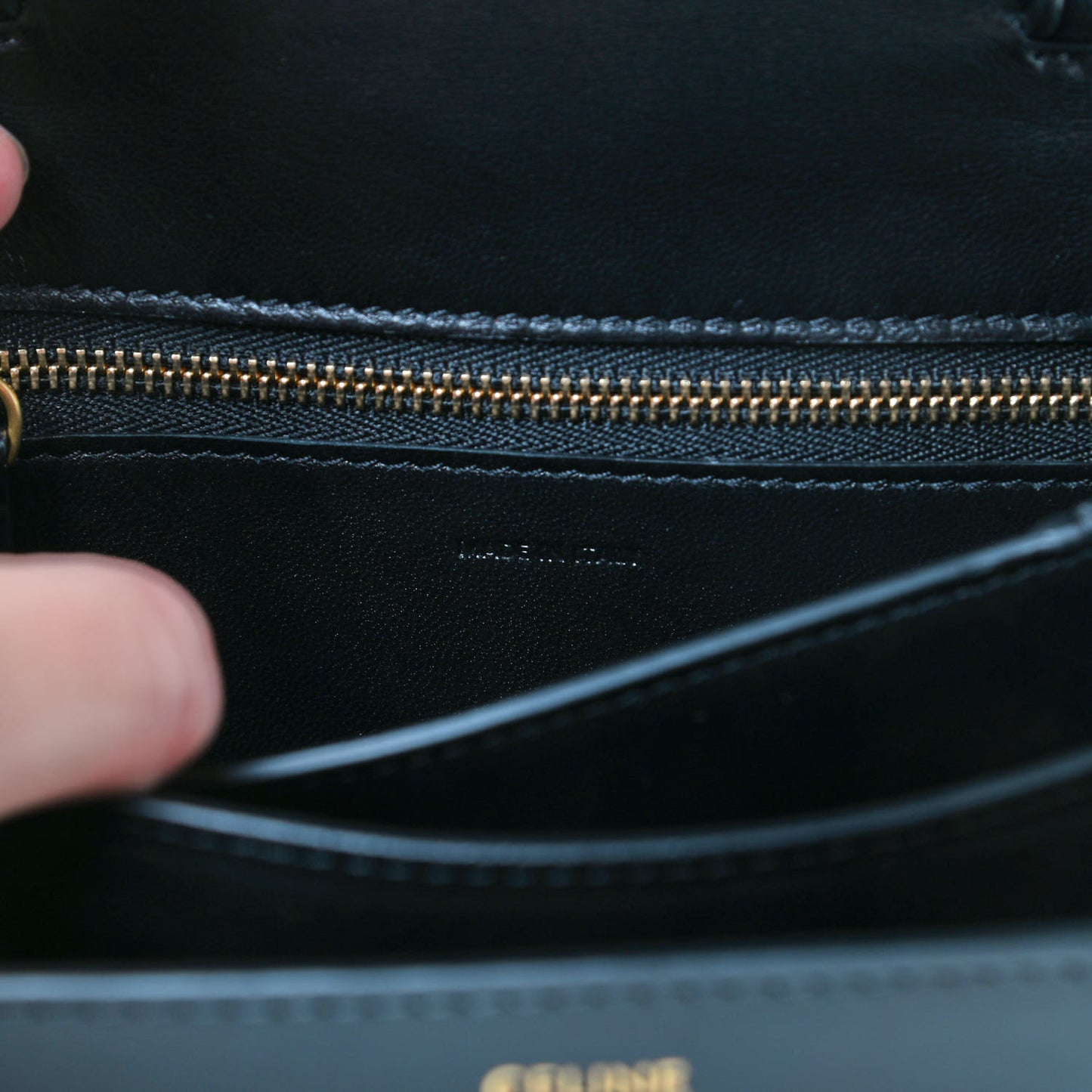 Box Calfskin Small Classic Box Flap Bag Black