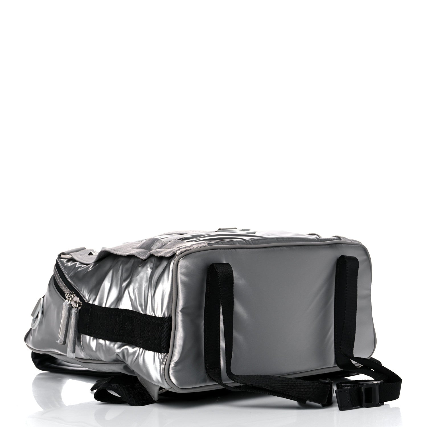 MCM Metallic Medium Jemison Backpack Silver 3 of 9