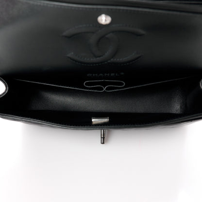 Chanel Lambskin Quilted Medium Double Flap So Black 5 of 15