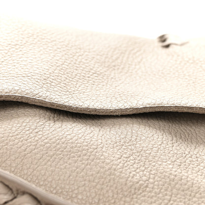 Bottega Veneta Washed Cervo Deerskin Large Hobo Light Grey 13 of 15