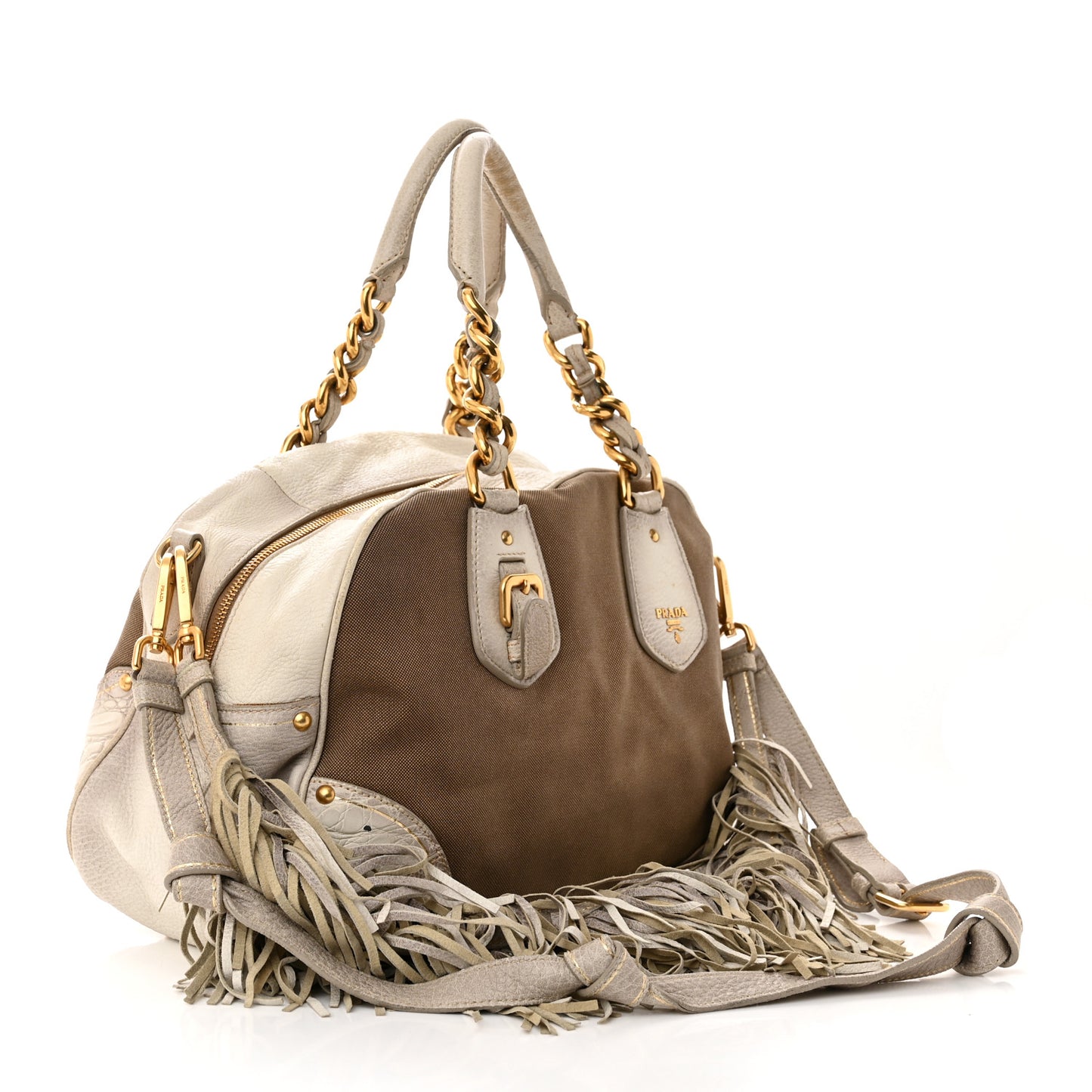 Jacquard Logo Cervo Fringe Bowler Corda Talco