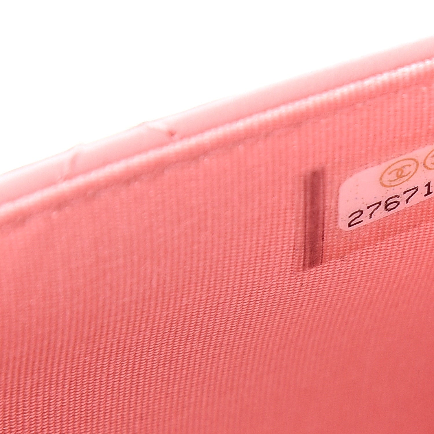 Chanel Lambskin Quilted Trendy CC Wallet On Chain WOC Pink 7 of 12