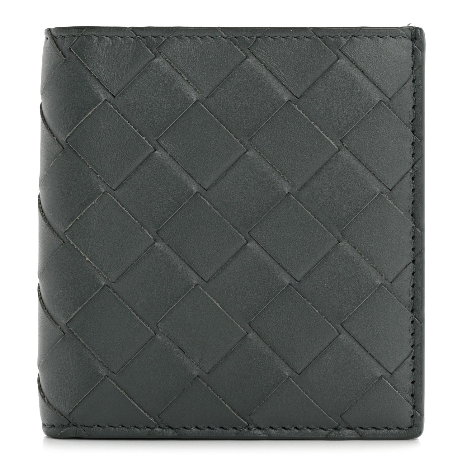 Bottega Veneta Nappa Intrecciato Medium Bi-Fold Wallet Ardoise 1 of 10