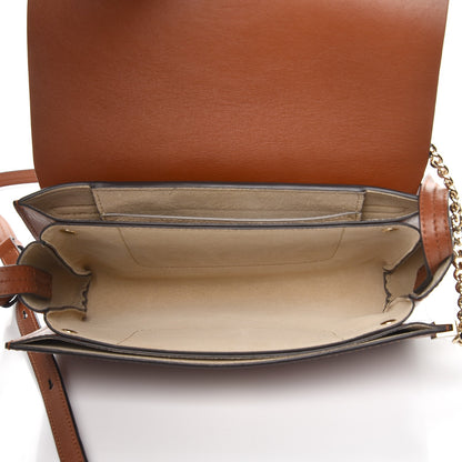Chloe Suede Calfskin Small Faye Shoulder Bag Tobacco 5 of 7
