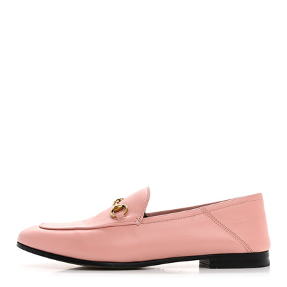 Gucci Lambskin Womens Brixton Horsebit Loafers 39 Perfect Pink 1 of 12