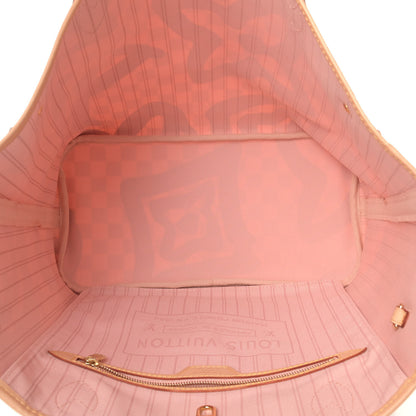 Louis Vuitton Damier Azur Tahitienne Neverfull MM 6 of 10