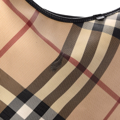 Burberry Supernova Check Large Larkin Hobo Black 12 of 12