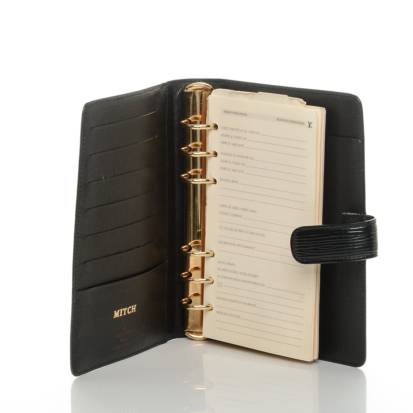 Epi Medium Ring Agenda Black