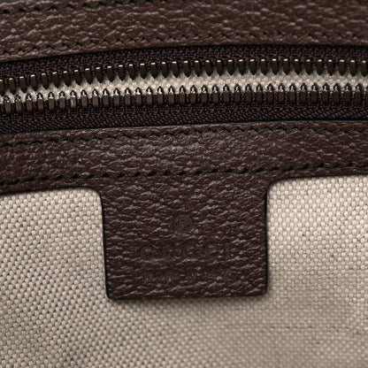 Gucci GG Supreme Monogram Web Small Ophidia Half Moon Hobo Brown 6 of 13