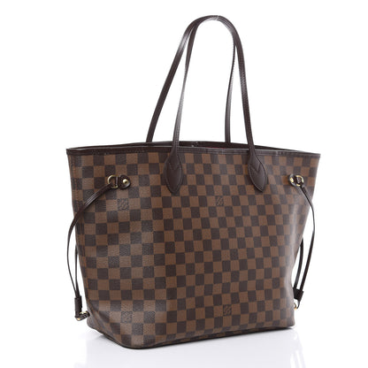 Louis Vuitton Damier Ebene Neverfull MM 3 of 11