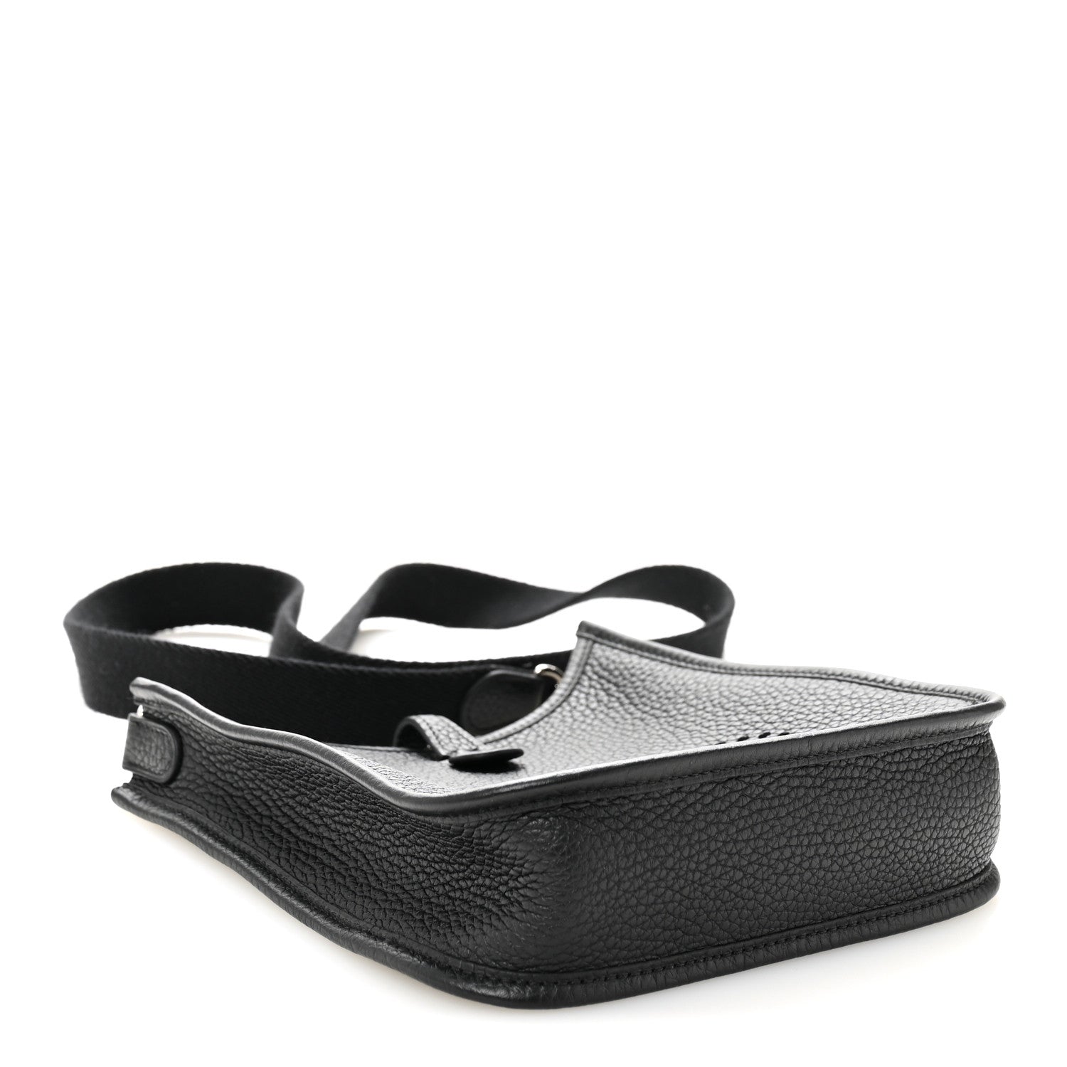 Hermes Taurillon Clemence Evelyne TPM Black 4 of 10