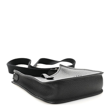 Hermes Taurillon Clemence Evelyne TPM Black 4 of 10