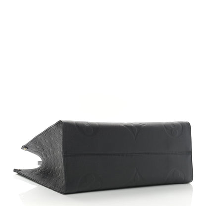 Louis Vuitton Empreinte Monogram Giant Onthego GM Black 4 of 10