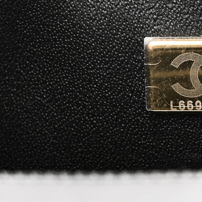 Chanel Lambskin Quilted Mini Rectangular Flap Black 7 of 11