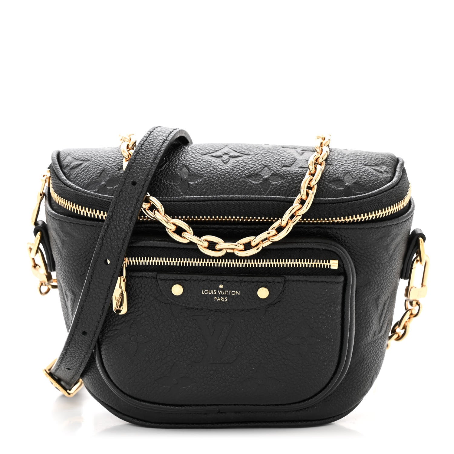Louis Vuitton Empreinte Mini Bumbag Black 1 of 9