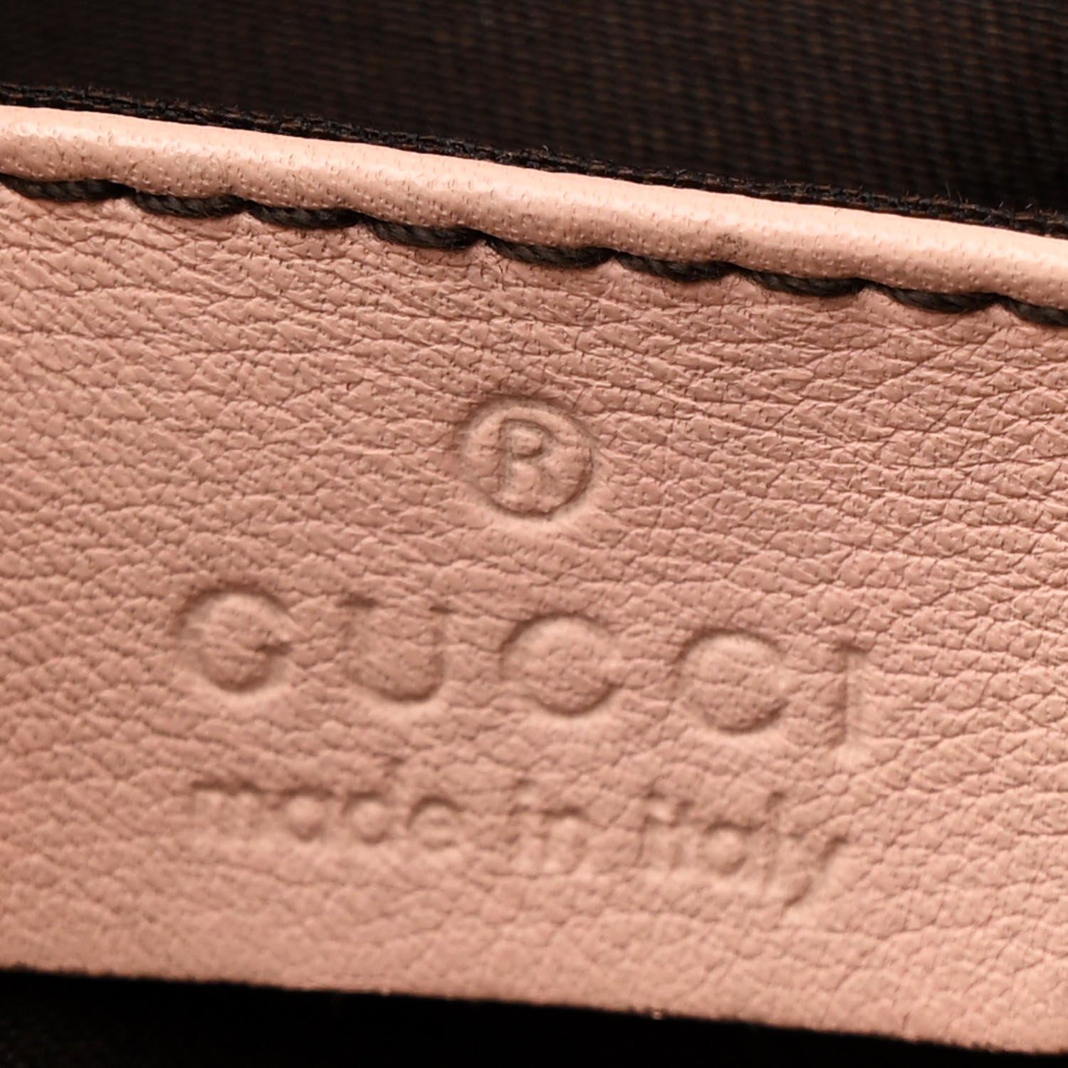 Gucci GG Monogram Medium Web Handle Vertical Tote Pink Blue 6 of 11