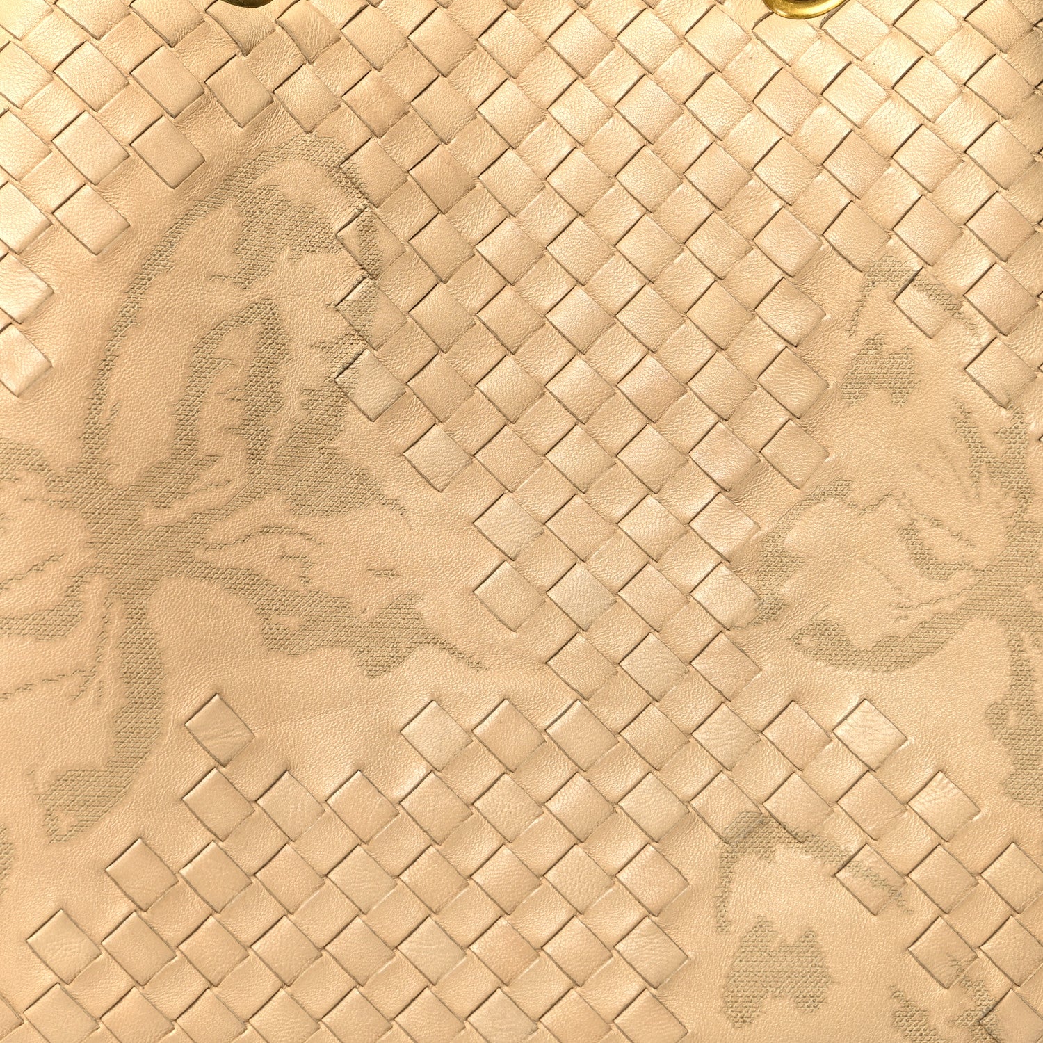 Bottega Veneta Nappa Intreciatto Butterfly Farfalle Tote Cream 8 of 11