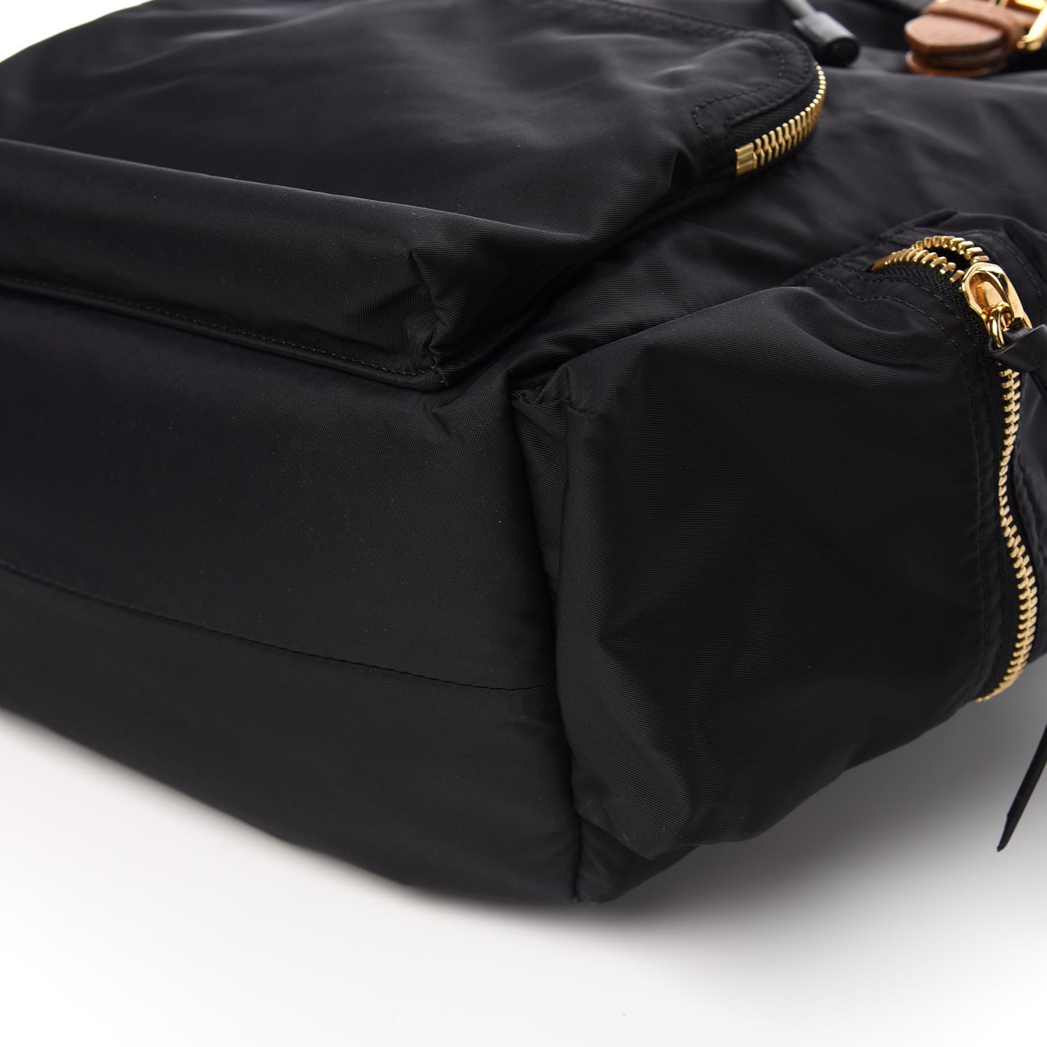 Burberry Nylon Large Rucksack Backpack Black 7 of 8