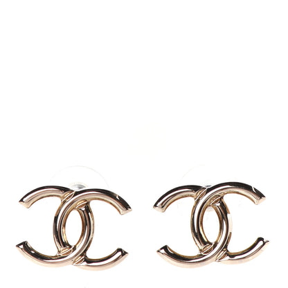 Chanel Metal CC Earrings Gold 1 of 4