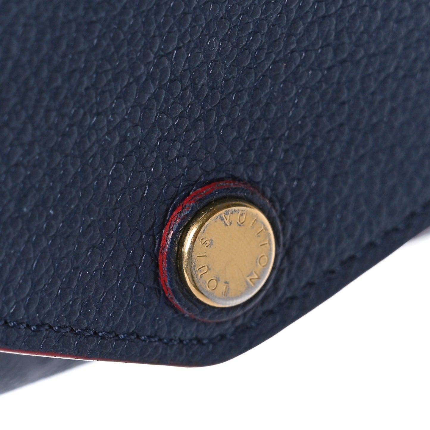 Empreinte Sarah Wallet NM Marine Rouge