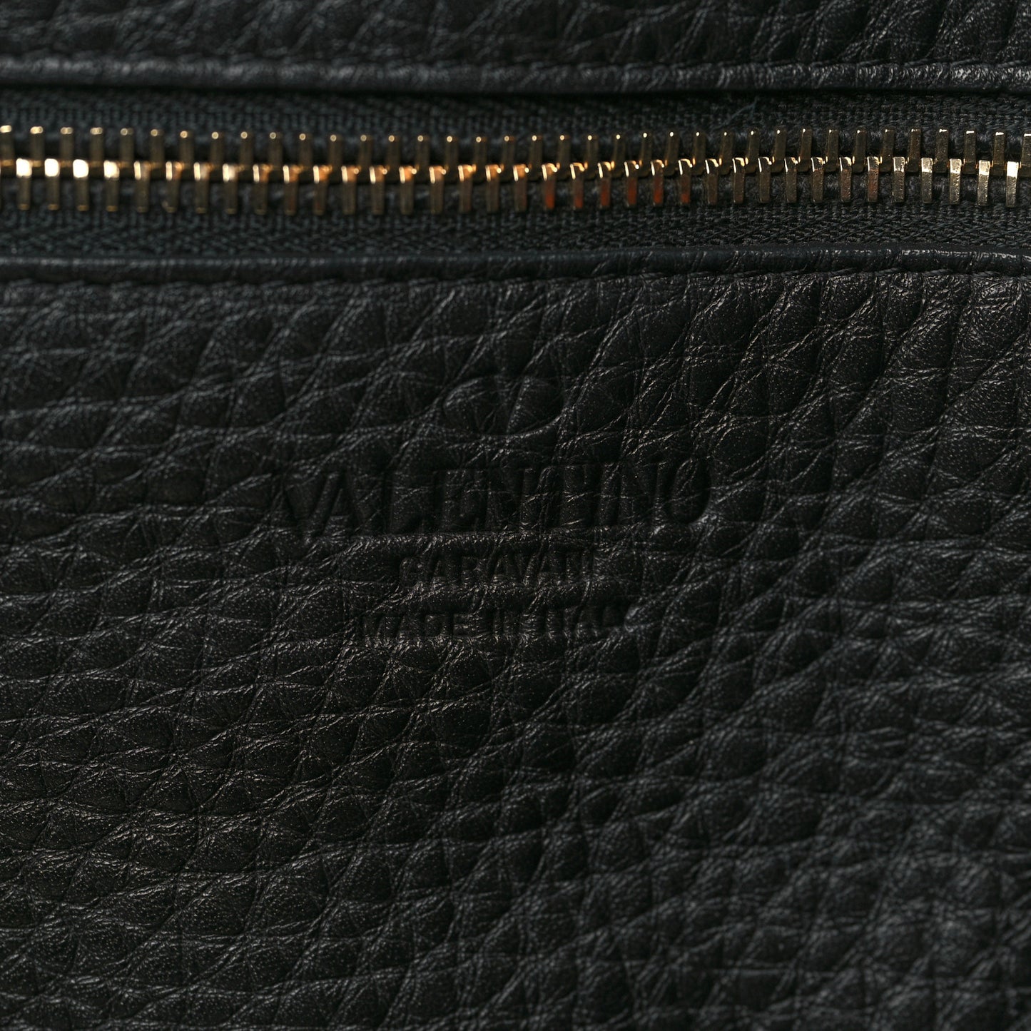Alce Printed Calfskin Medium Rockstud Tote Black