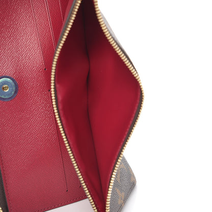 Louis Vuitton Monogram Adele Wallet Fuchsia 8 of 9