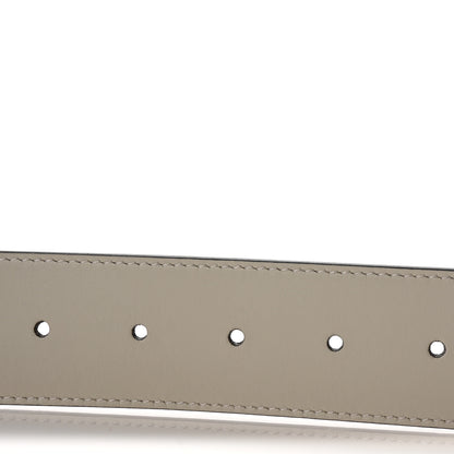 Gucci Calfskin Double G 40mm Belt 70 28 Mystic White 4 of 6
