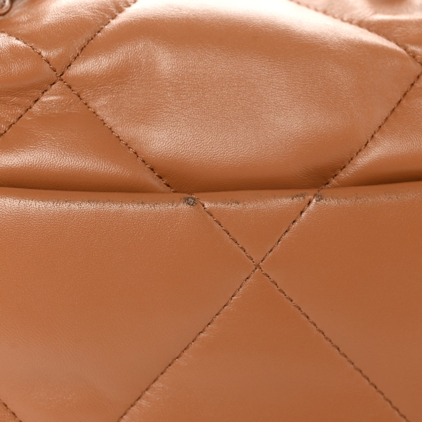 Lambskin Quilted Medium Chanel 19 Flap Brown