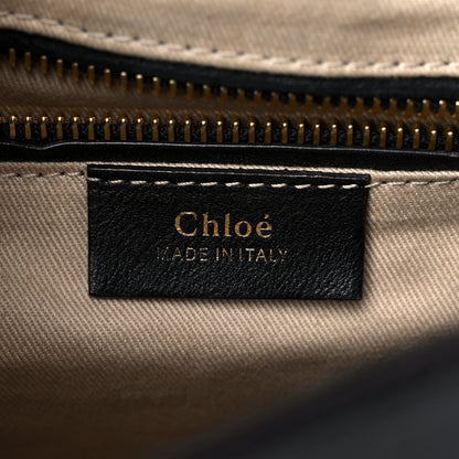Chloe Suede Calfskin Small Faye Backpack Black 6 of 16