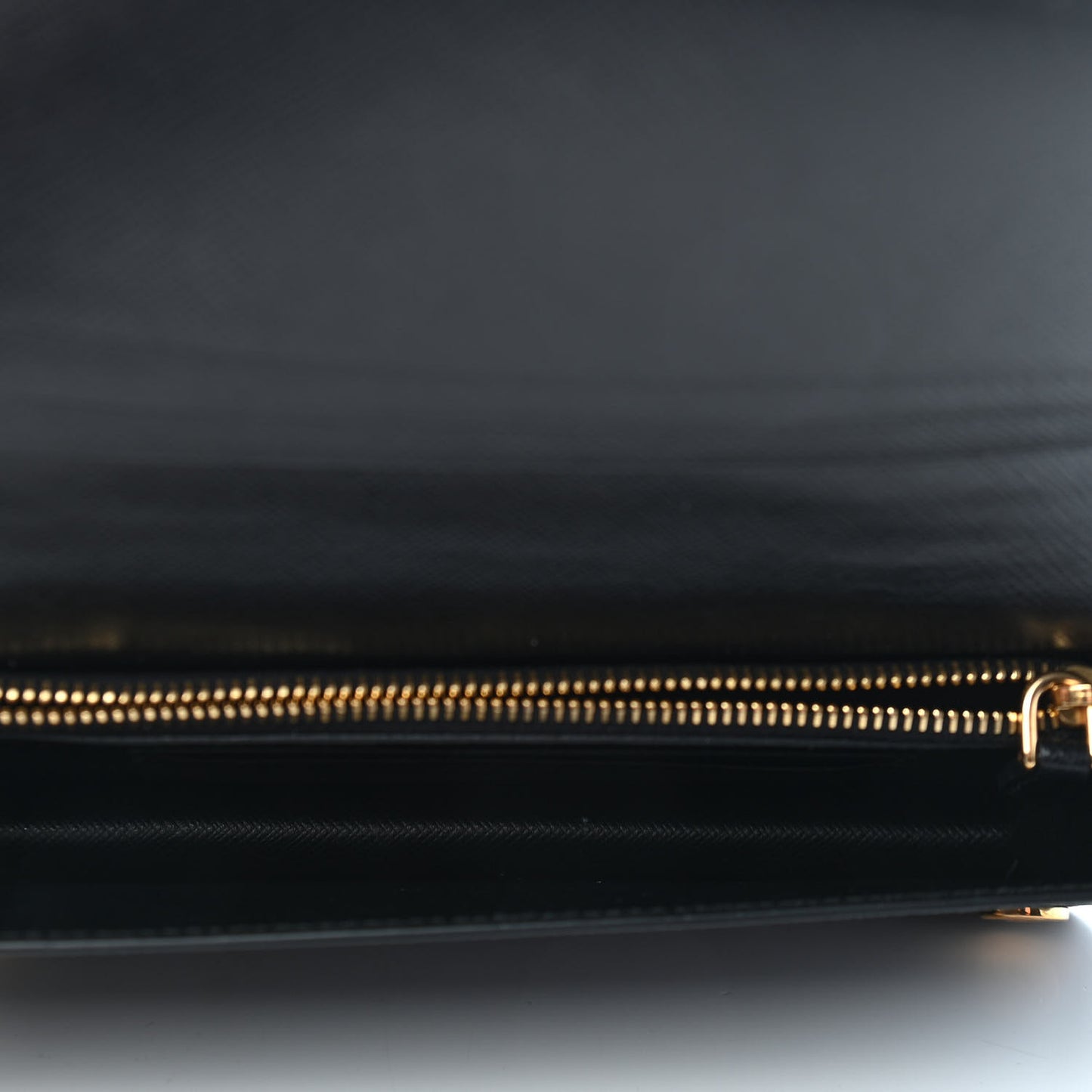 Saffiano Metal Oro Mini Bag Black
