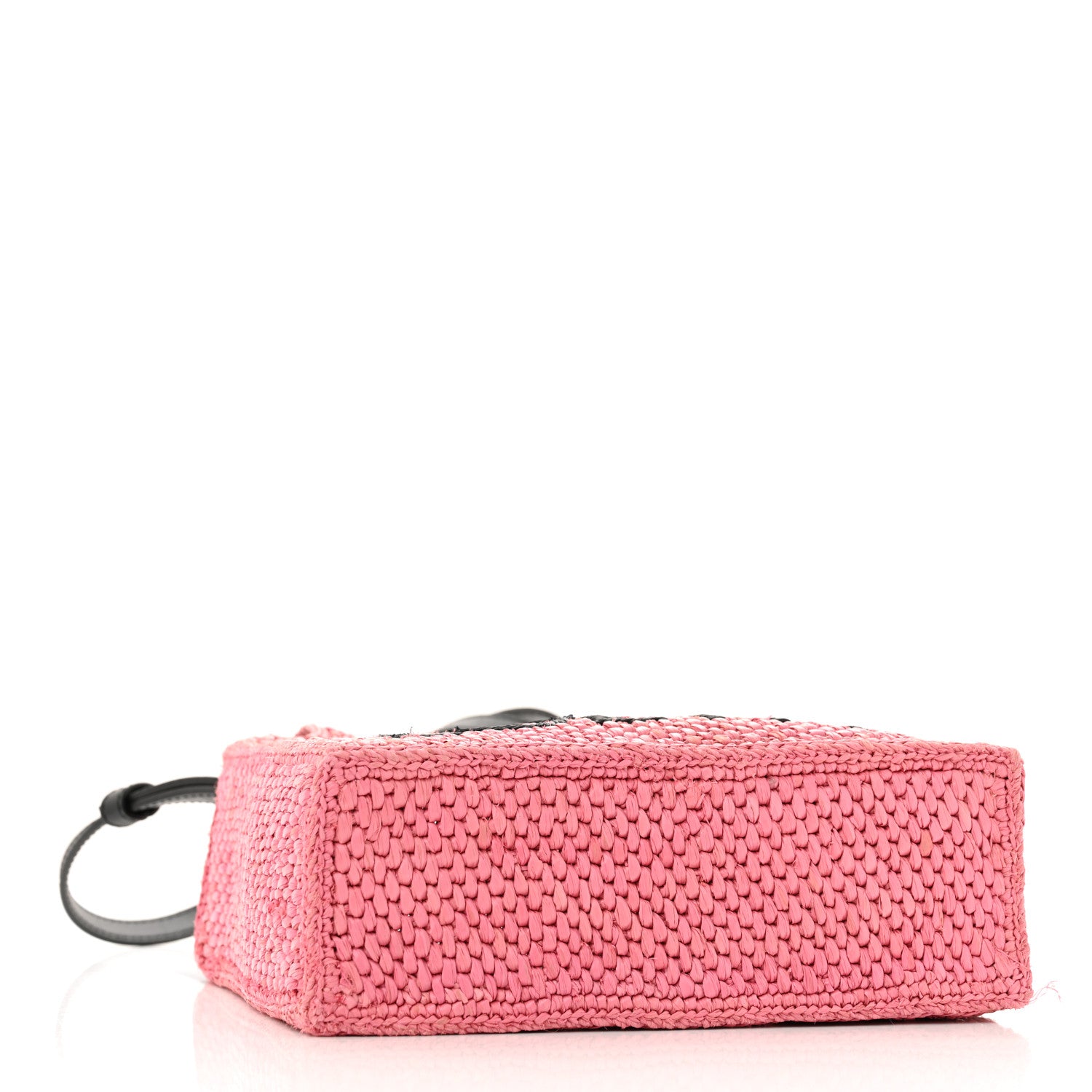 Loewe X PAULA'S IBIZA Raffia Font Tote Sunset Pink 4 of 12