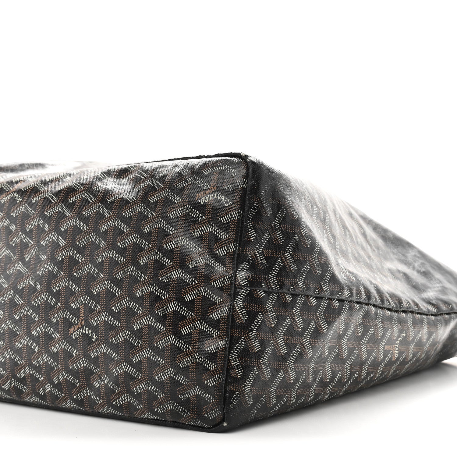 Goyard Goyardine Saint Louis GM Black Gold 11 of 12