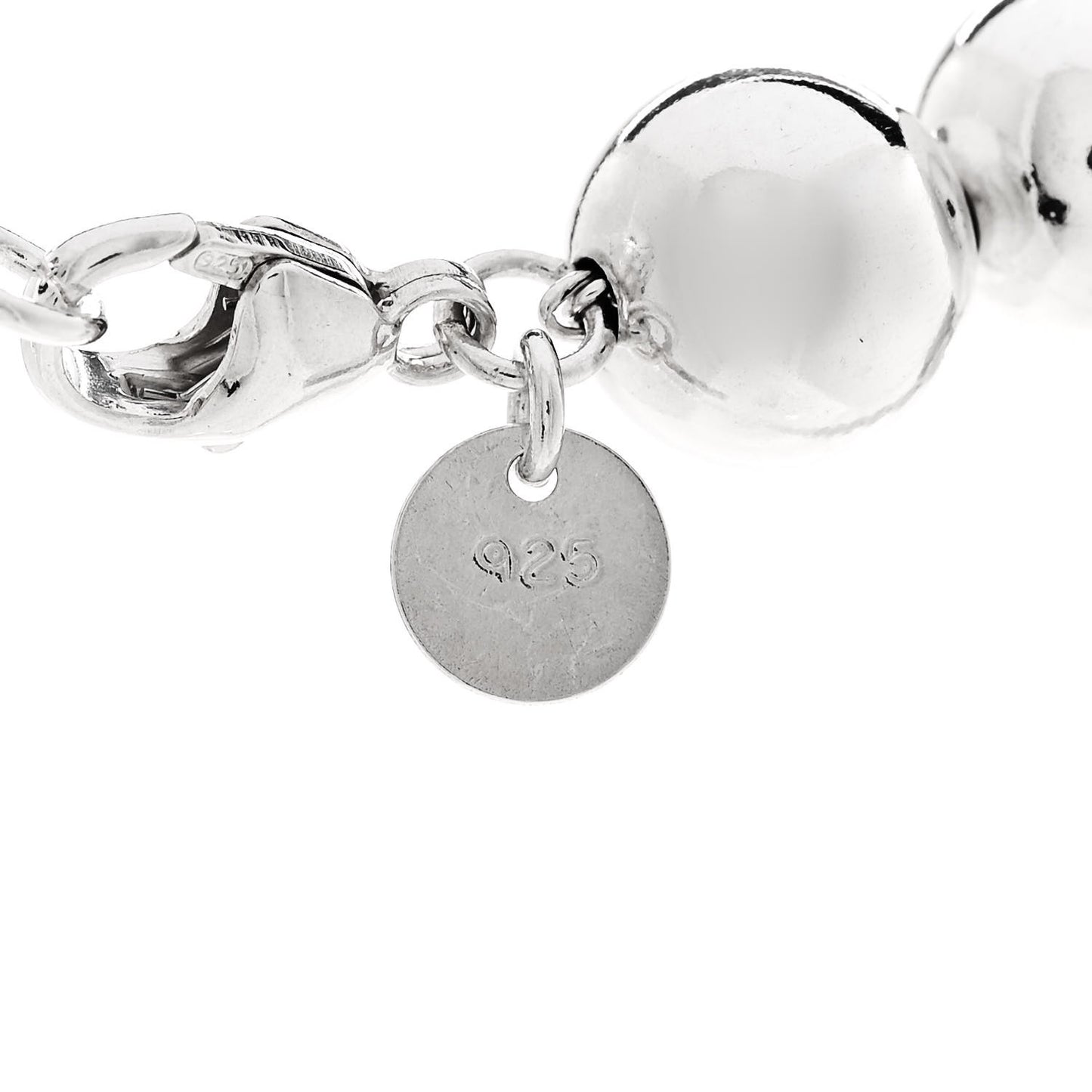 Sterling Silver 10mm Hardwear Ball Necklace