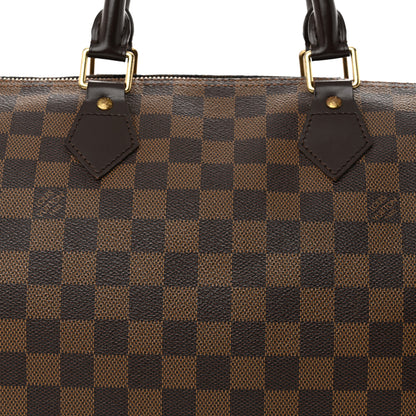 Louis Vuitton Damier Ebene Speedy 30 8 of 13