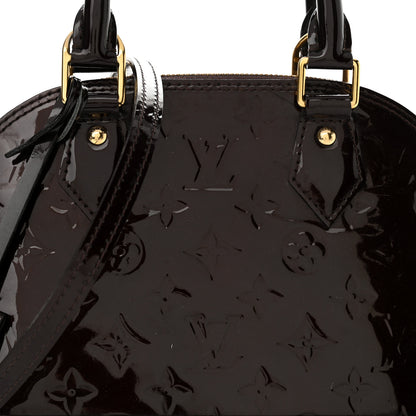 Louis Vuitton Vernis Alma BB Amarante 7 of 13