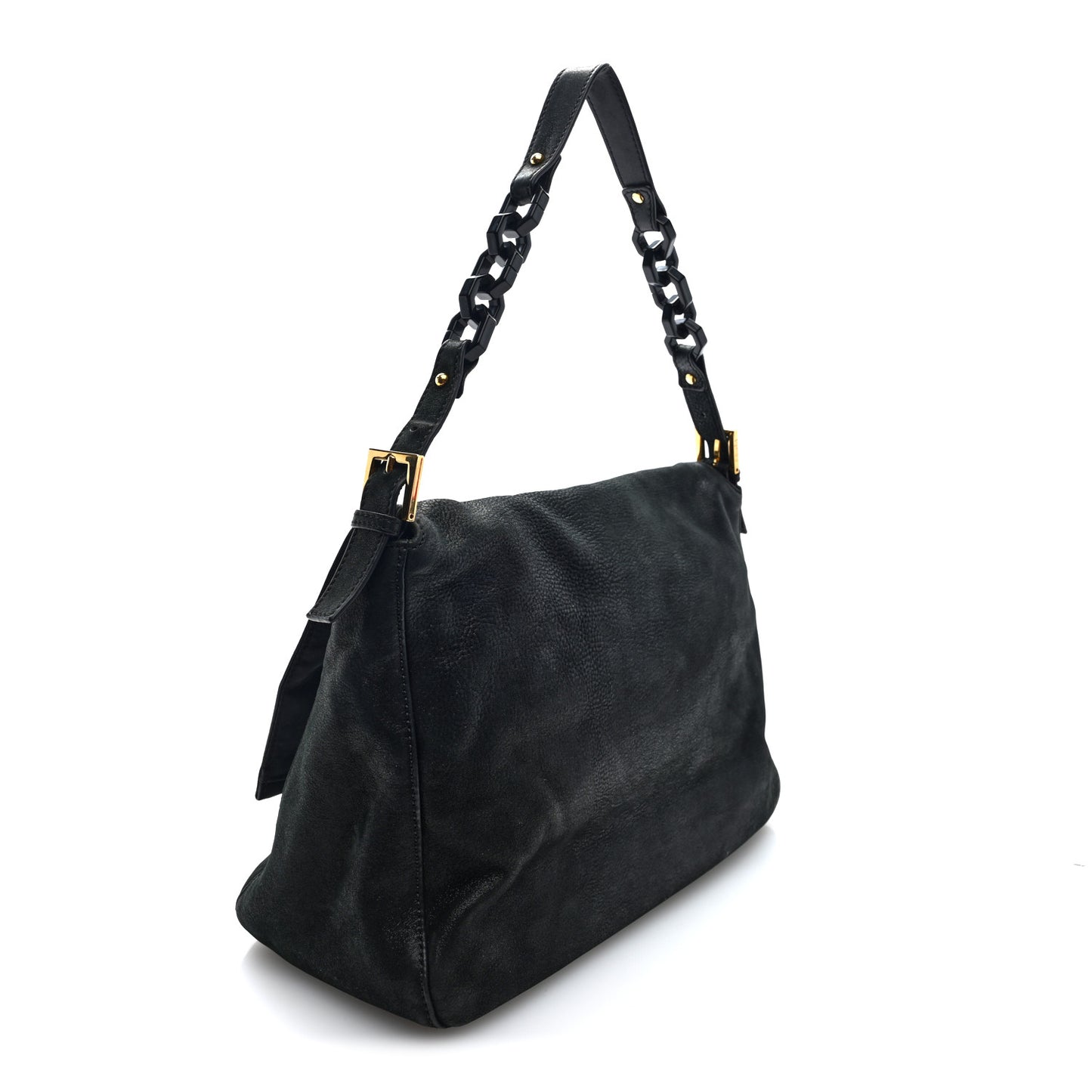 Vitello Savana Big Forever Mama Baguette Dark Brown
