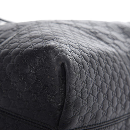 Gucci Guccissima Medium Bree Shoulder Bag Black 11 of 15