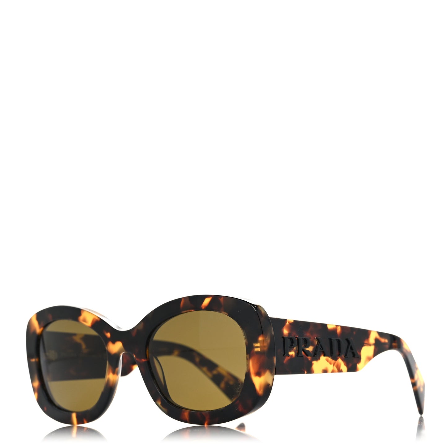 Acetate Oval Sunglasses SPR A13 Tortoise